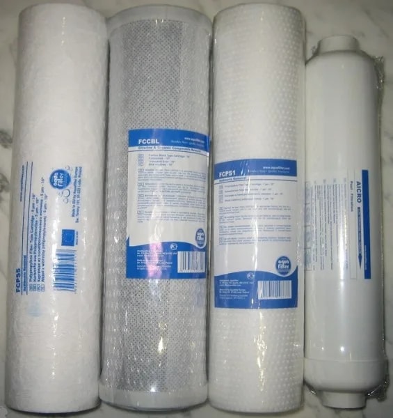 AQUAFILTER VANDENS FILTRŲ KOMPLEKTAS