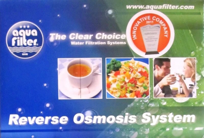 AQUAFILTER 7-IŲ PAKOPŲ GERIAMO VANDENS SISTEMA